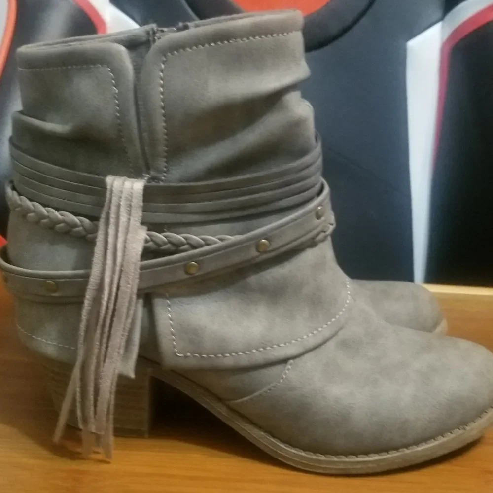 Jellypop 7M Tan Ankle Boot - Picture 2 of 3